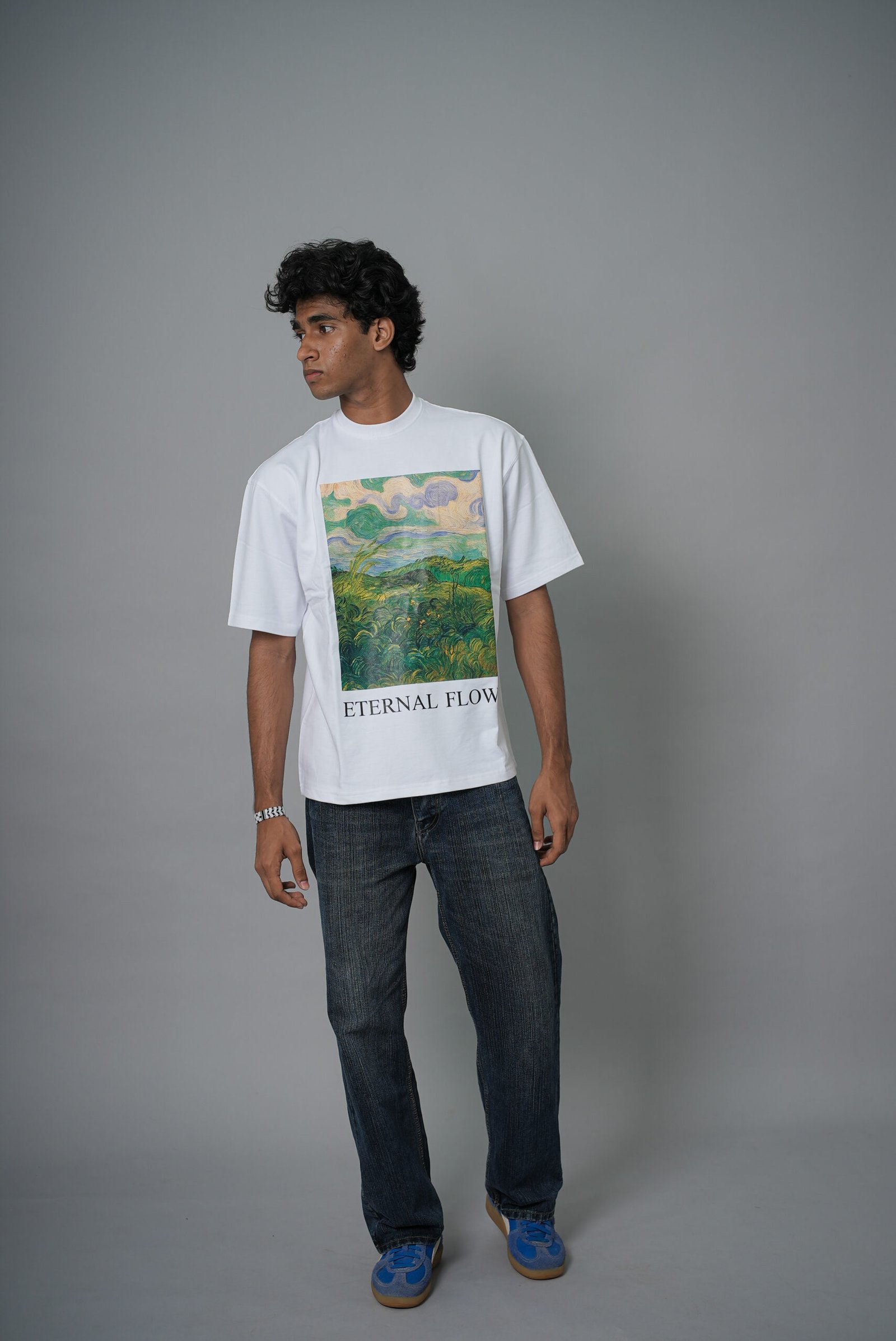 Eternal Flow Oversized Tee - Image 4