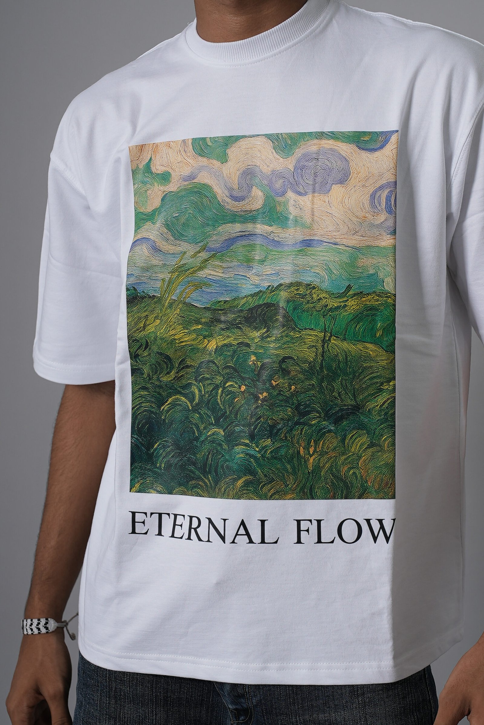 Eternal Flow Oversized Tee - Image 6