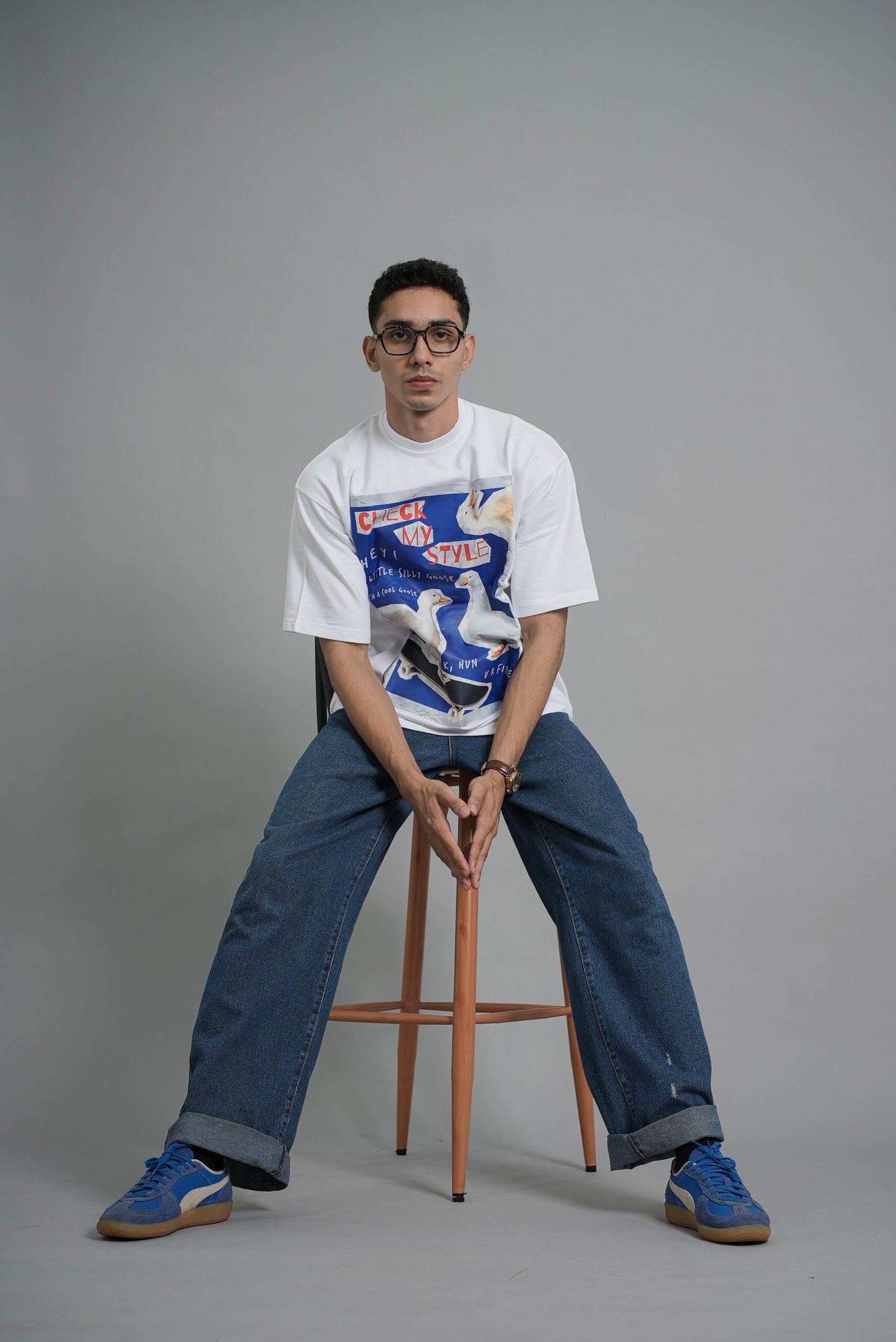 Silly Goose Oversized Graphic Tee - Image 8