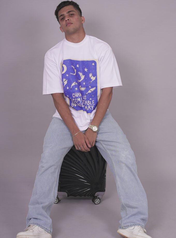 Change Is Necessary Oversized Tee