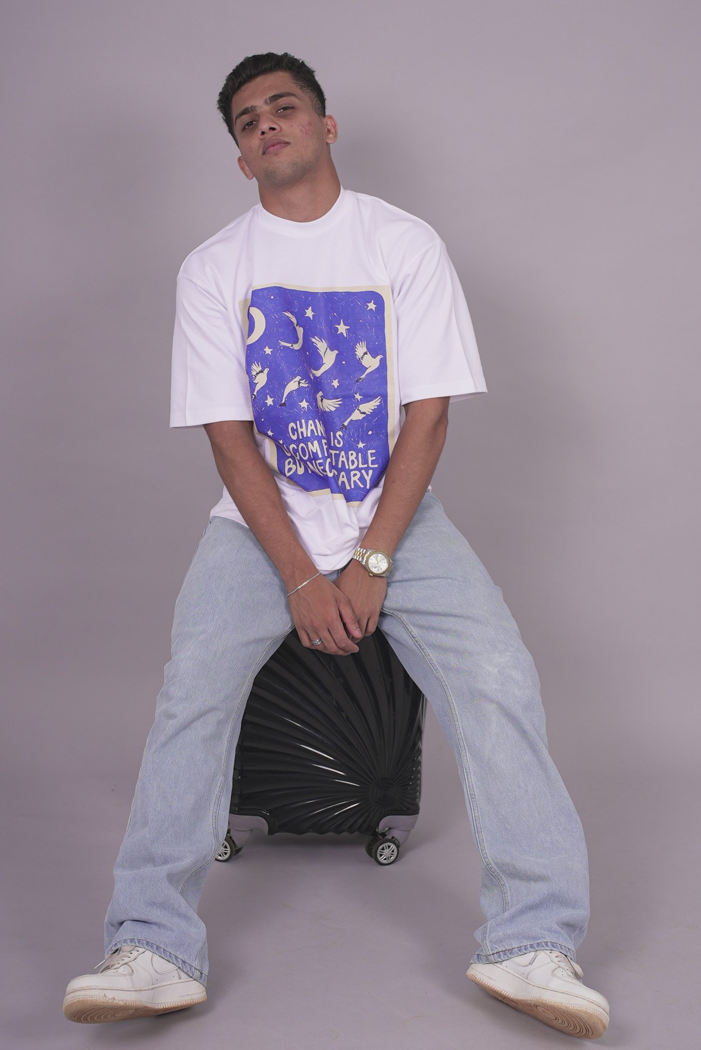 Change Is Necessary Oversized Tee