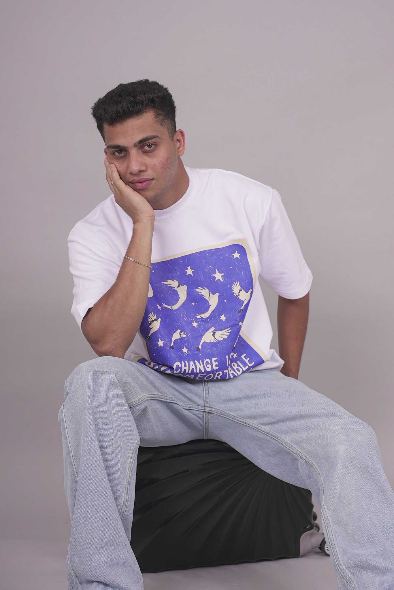 Change Is Necessary Oversized Tee - Image 7