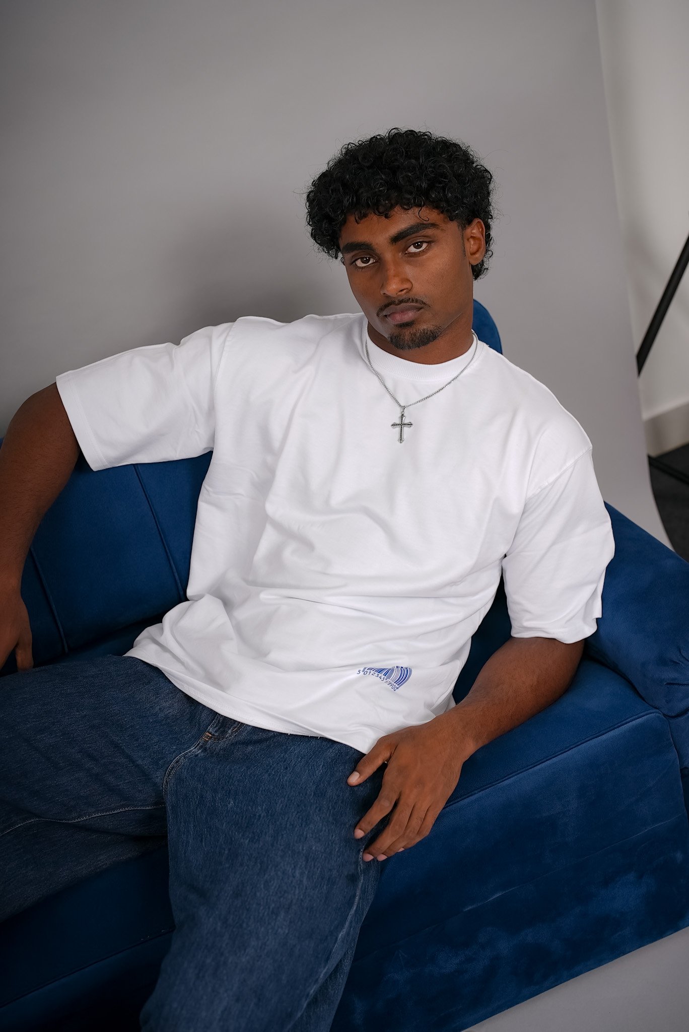 No Bad Waves Premium Oversized Tee – White - Image 2