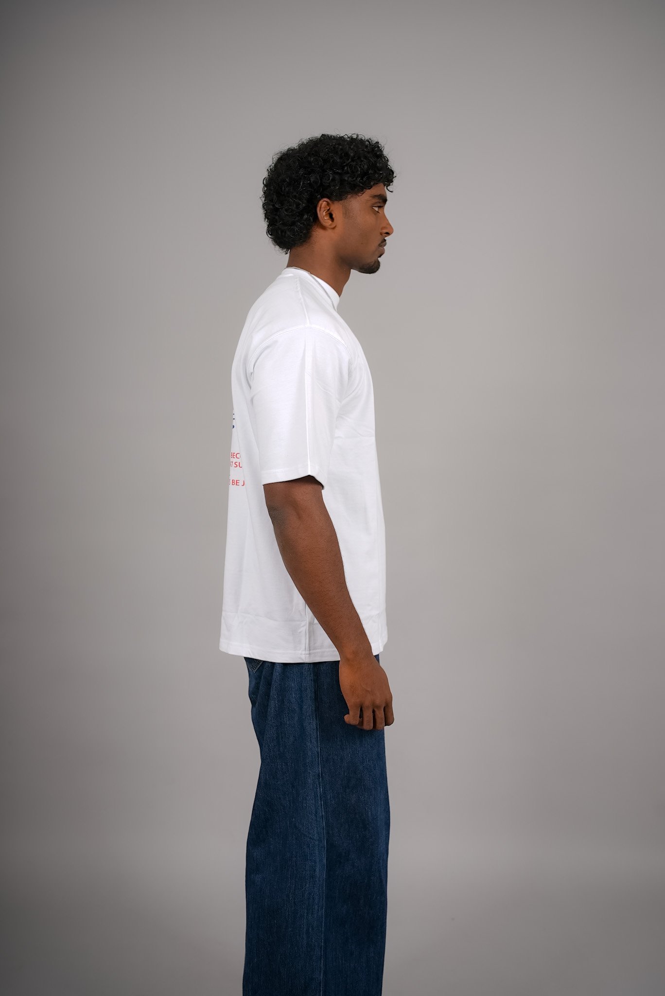 No Bad Waves Premium Oversized Tee – White - Image 3