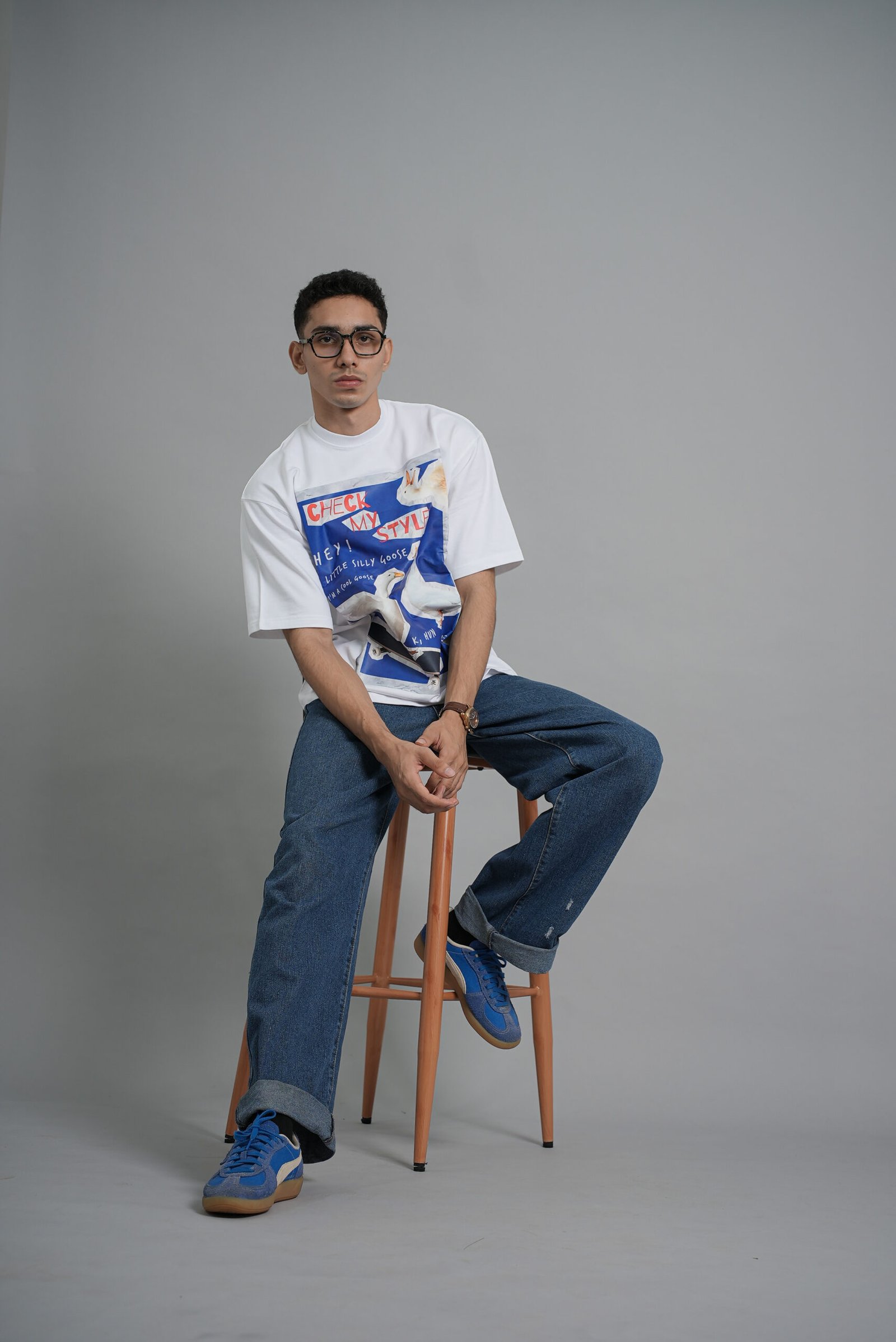 Silly Goose Oversized Graphic Tee - Image 3