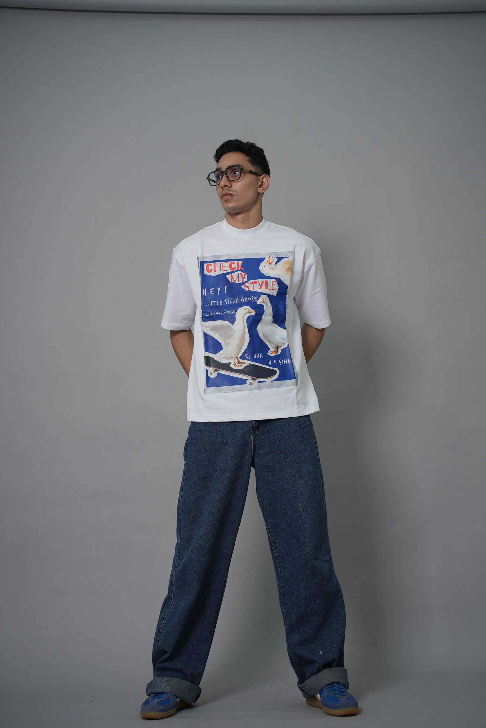 Silly Goose Oversized Graphic Tee - Image 4