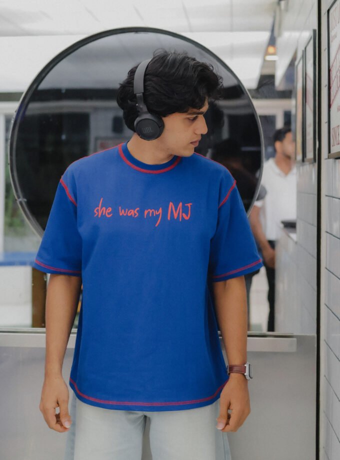 She Was My MJ Oversized Tee