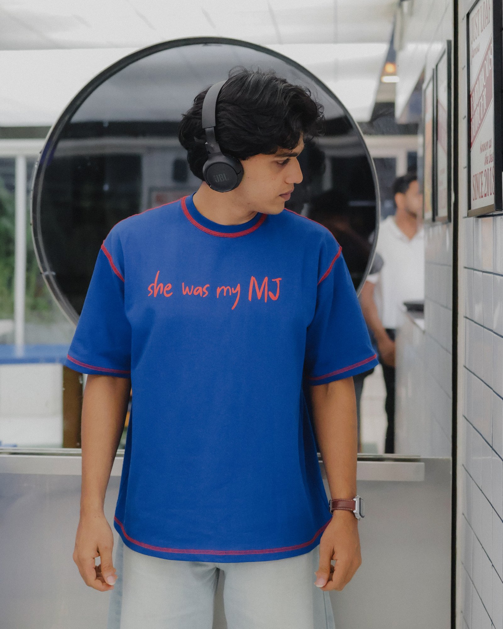 She Was My MJ Oversized Tee